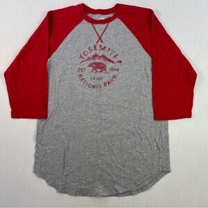 The North Face Yosemite Mens Baseball T-shirt Size S